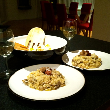 Cooking: Mushroom Risotto