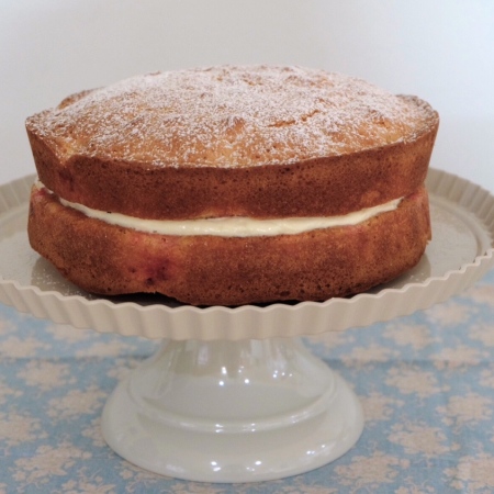 Baking: White Chocolate and Raspberry Cake